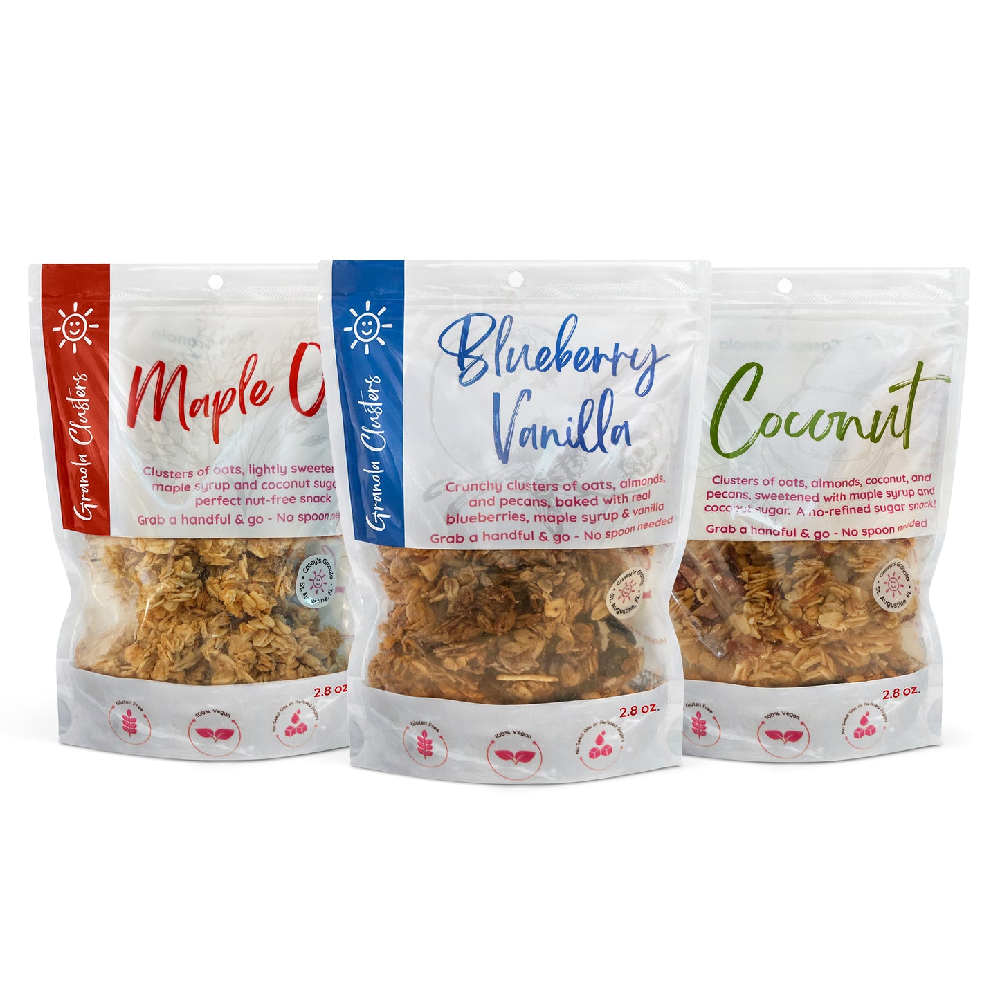 Blueberry Vanilla Granola Clusters