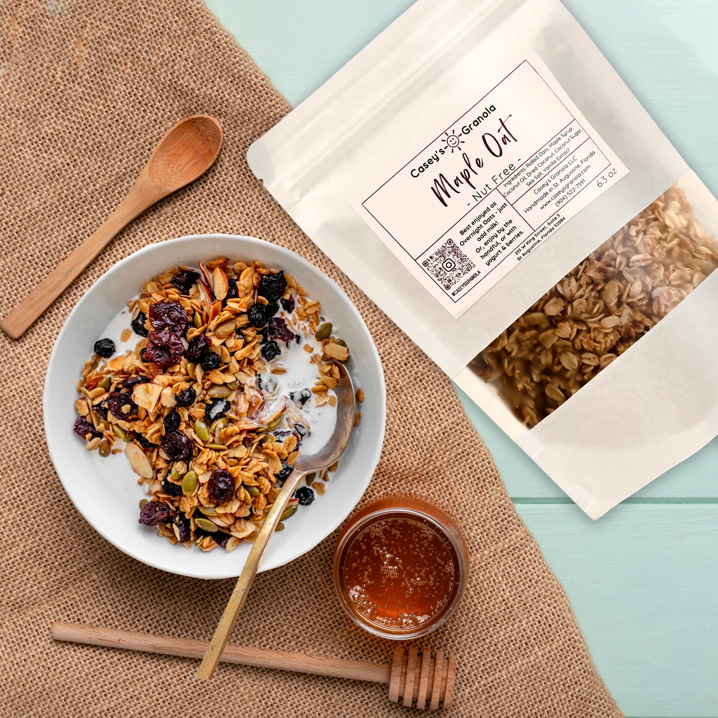 Maple Oat Granola