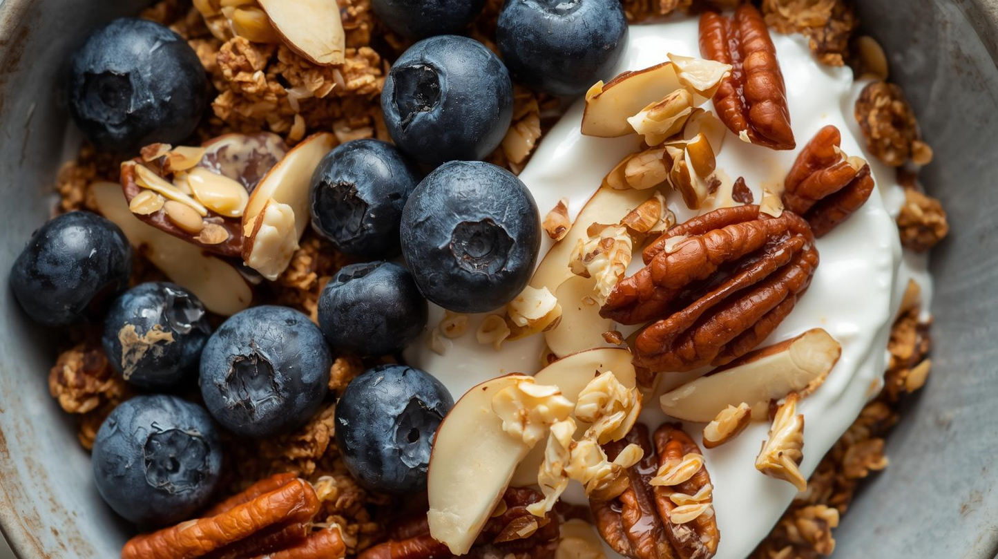 Blueberry Vanilla Granola Clusters