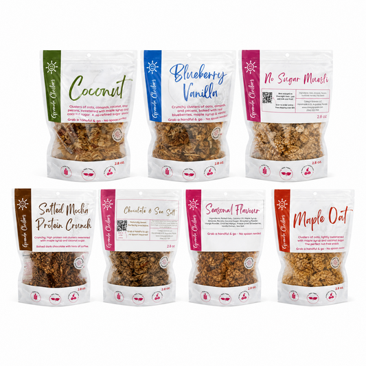 7-Flavor Variety Pack — Gluten-Free Granola Clusters