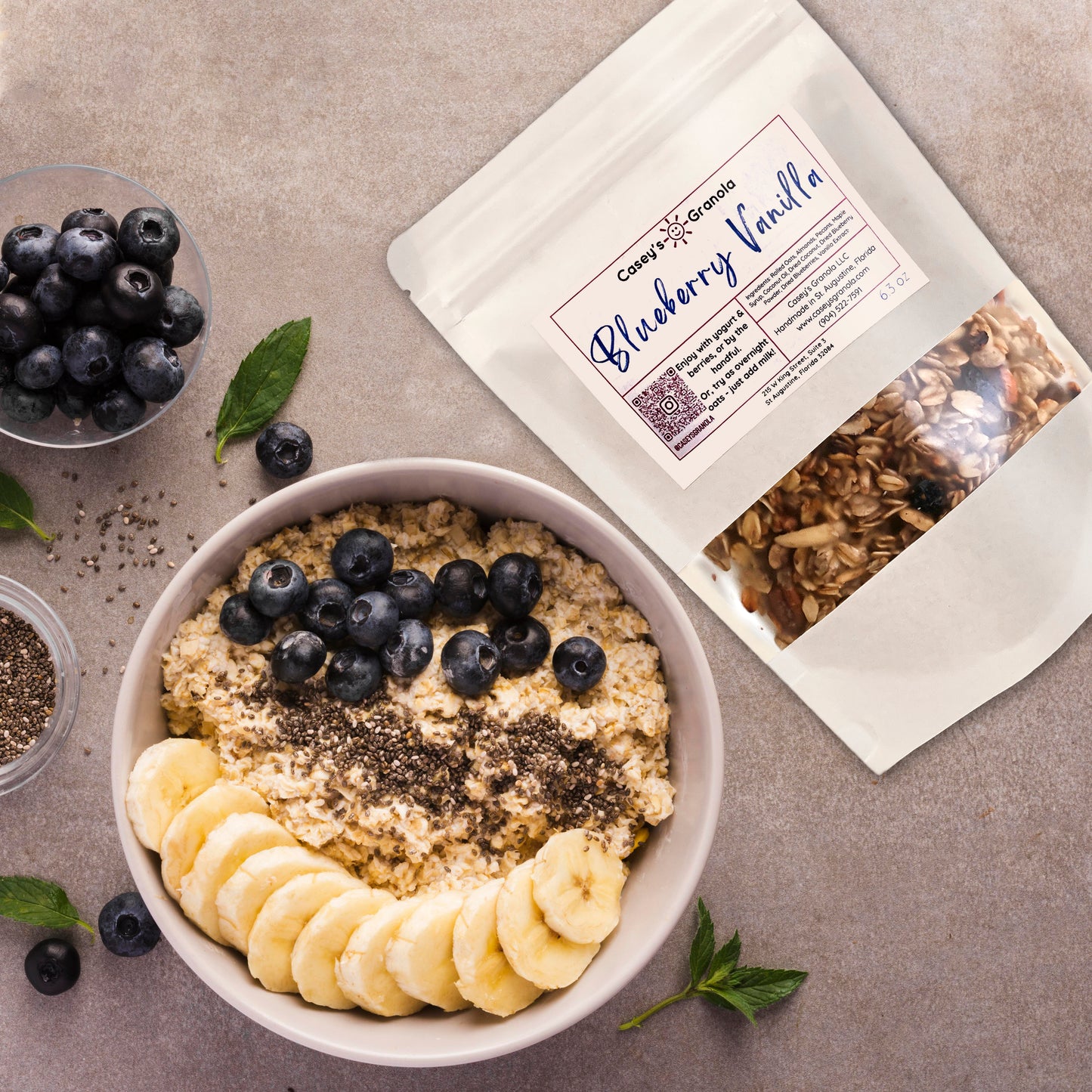 Blueberry Vanilla Granola