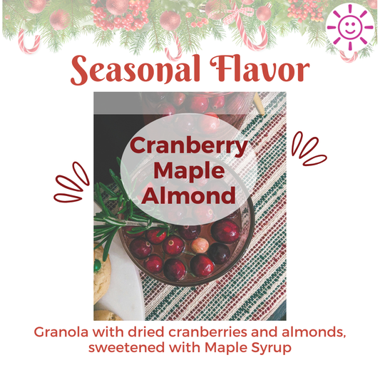 Seasonal Flavor: Cranberry Maple Almond