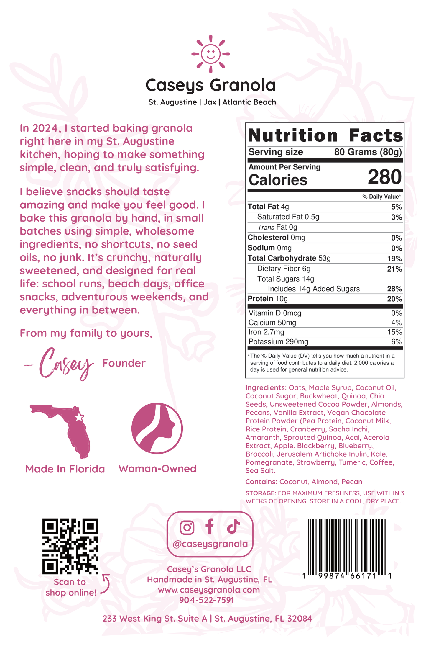 Salted Mocha Protein Crunch