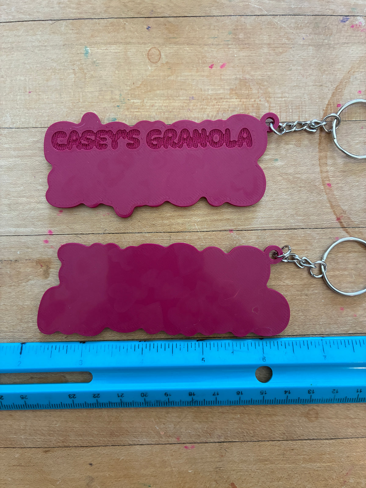 Casey's Granola Keychains